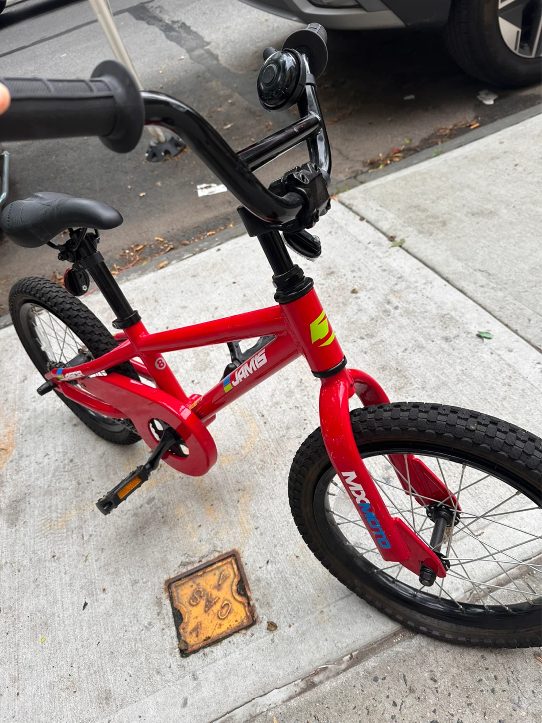 Red Jams MX Moto Laser Kids Bike - photo 3