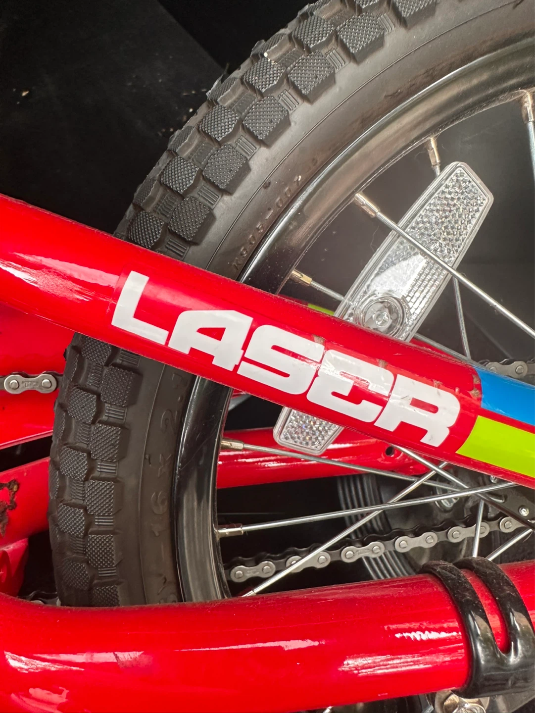 Red Jams MX Moto Laser Kids Bike - photo 5