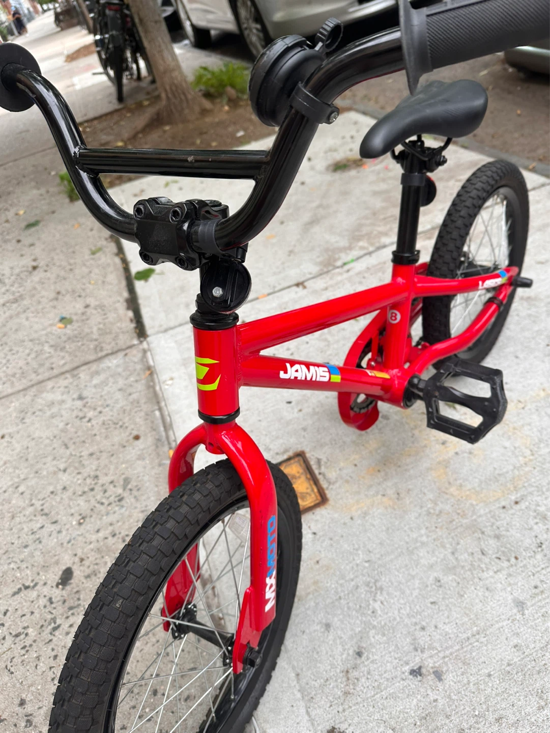 Red Jams MX Moto Laser Kids Bike - photo 2