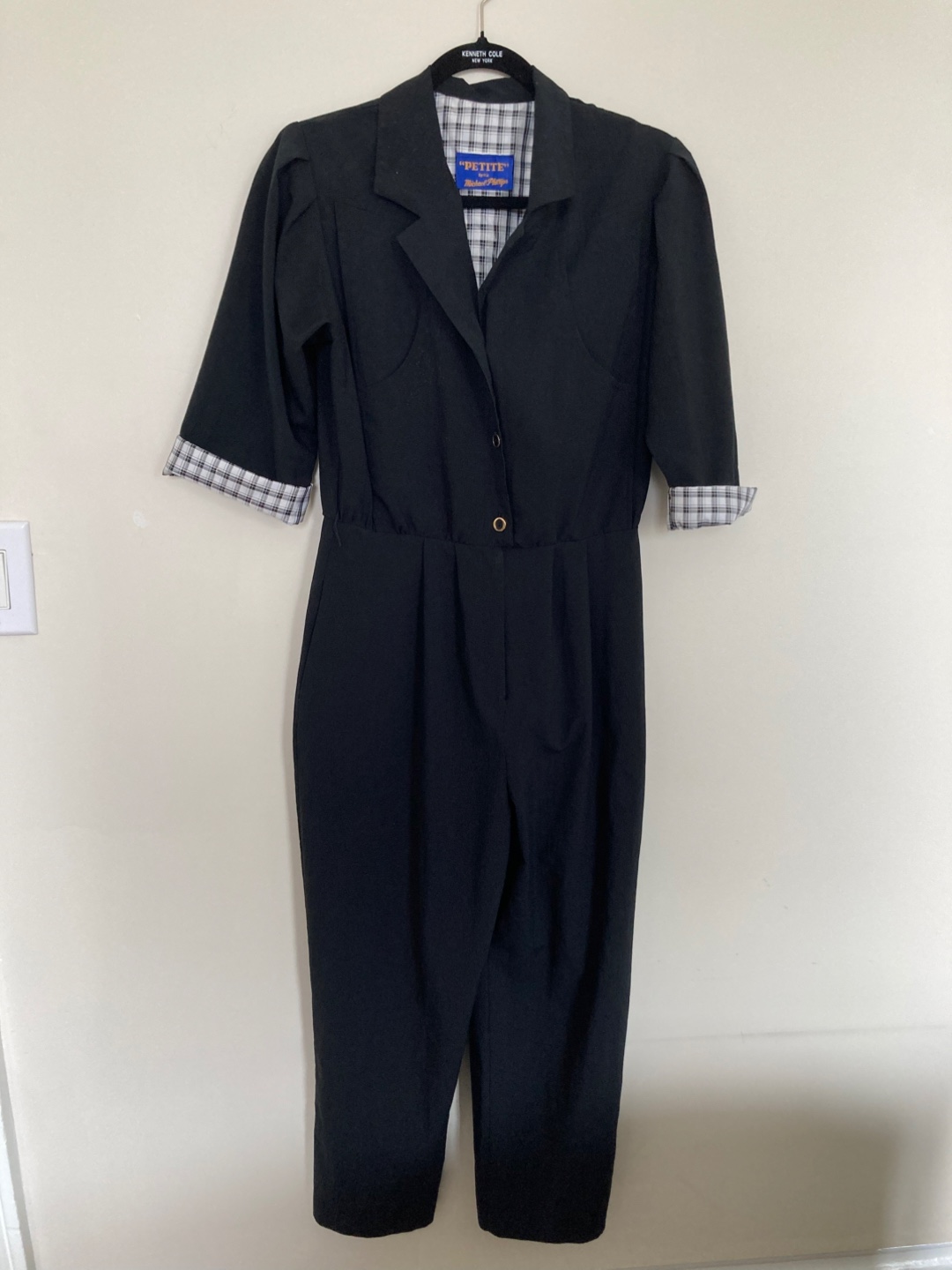 Vintage Black Jumpsuit