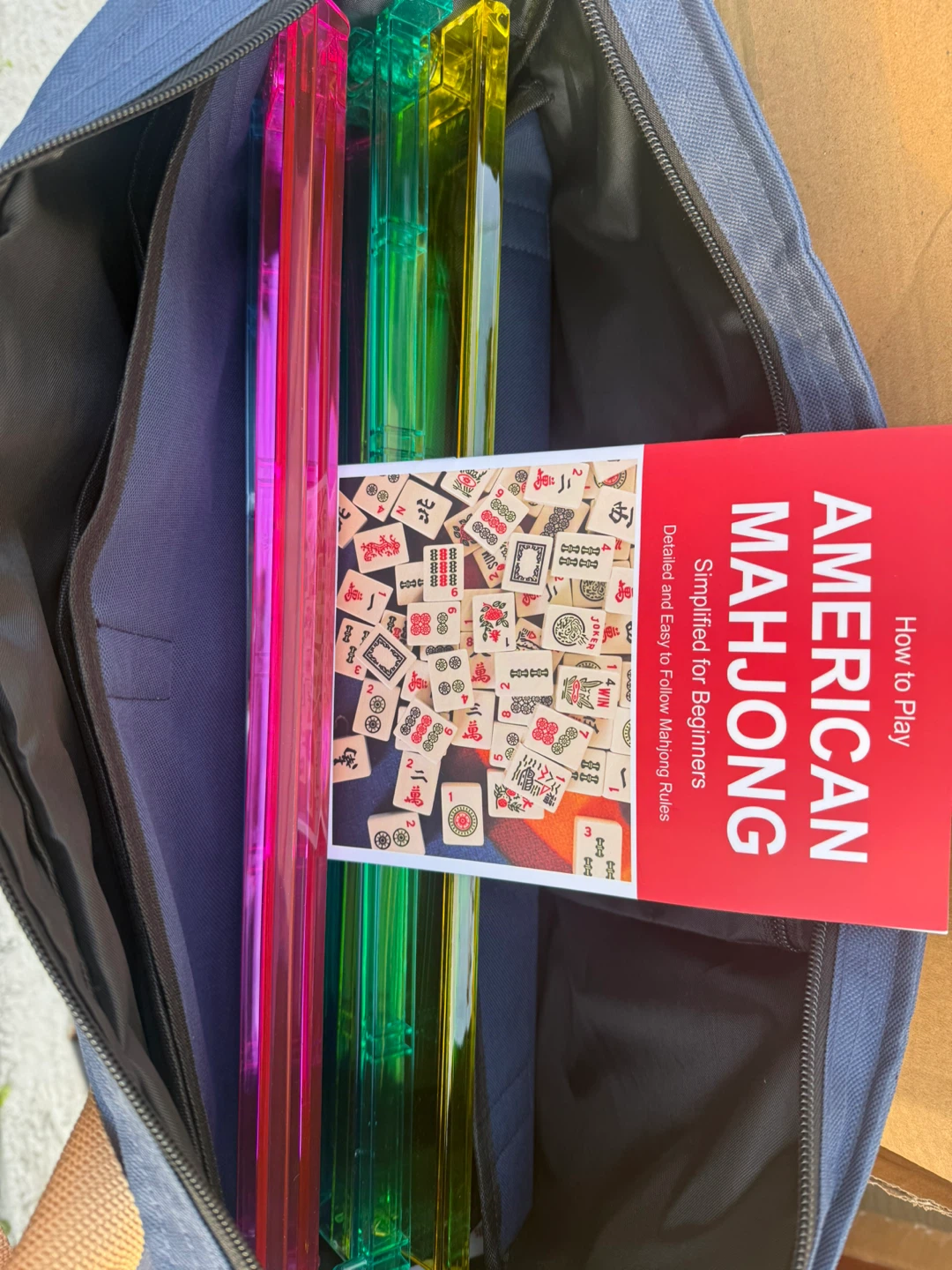 American Mahjong Set with Bag and Book - photo 3