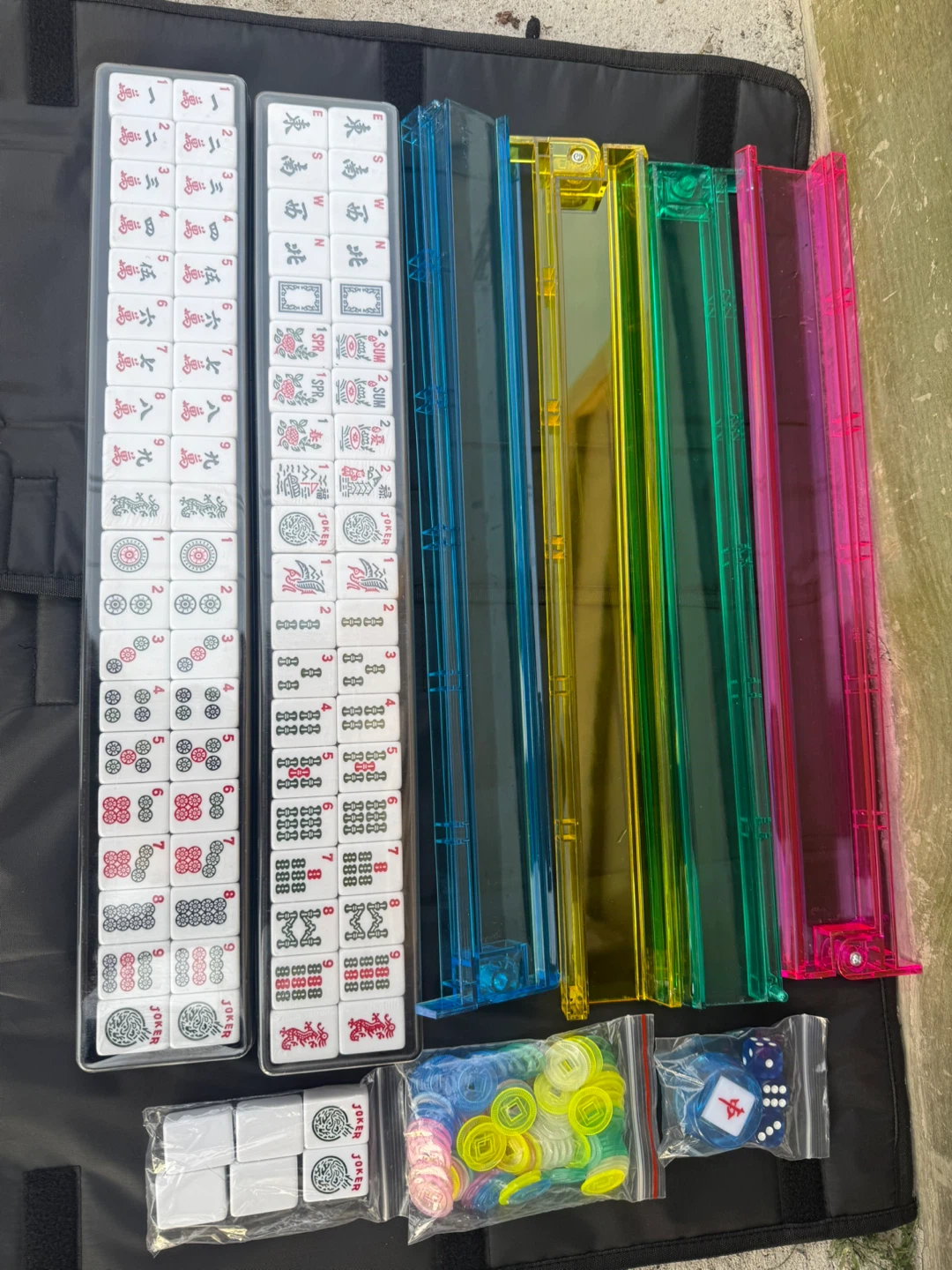 American Mahjong Set with Bag and Book - photo 2