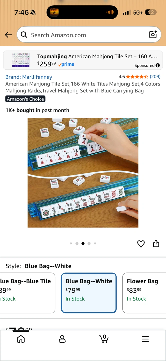 American Mahjong Set with Bag and Book - photo 5