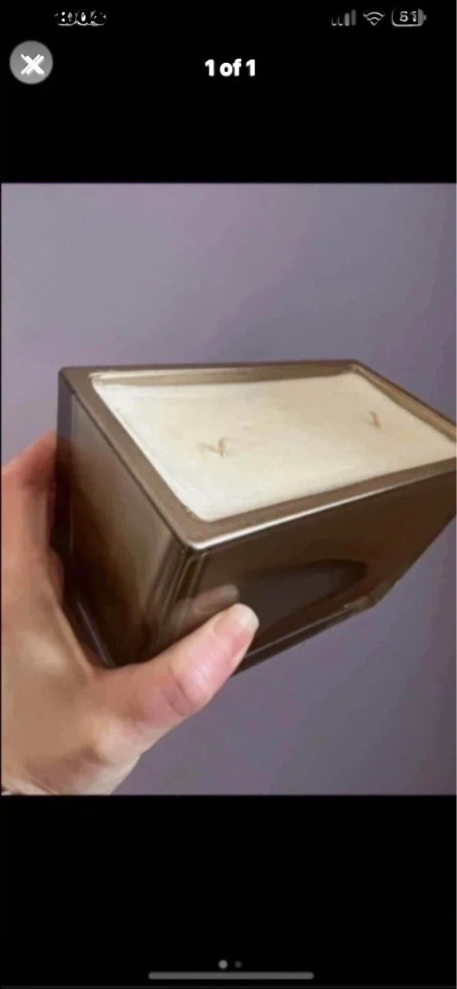 Square Scented Candle