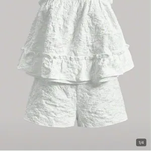 SHEIN White Textured Ruffle Cami & Shorts Set – NWT