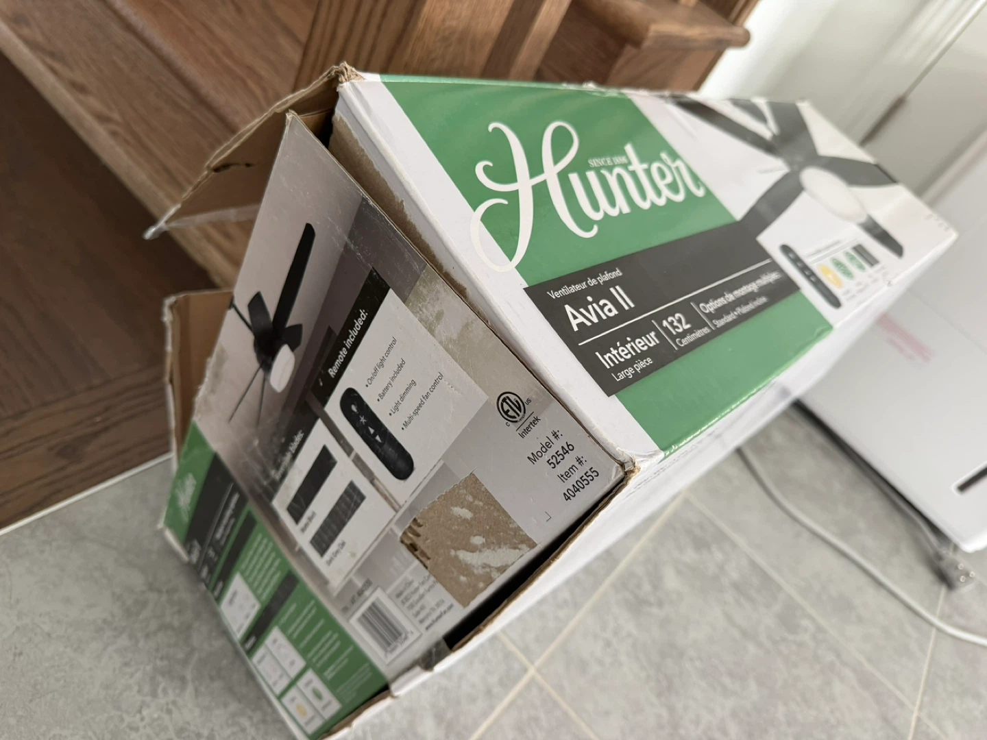 Hunter Avia II Ceiling Fan - 132cm - photo 3