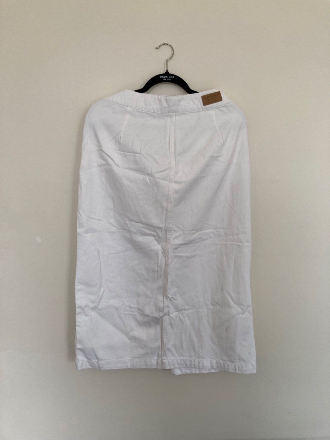 Velvet Heart  White denim Midi Skirt - photo 3