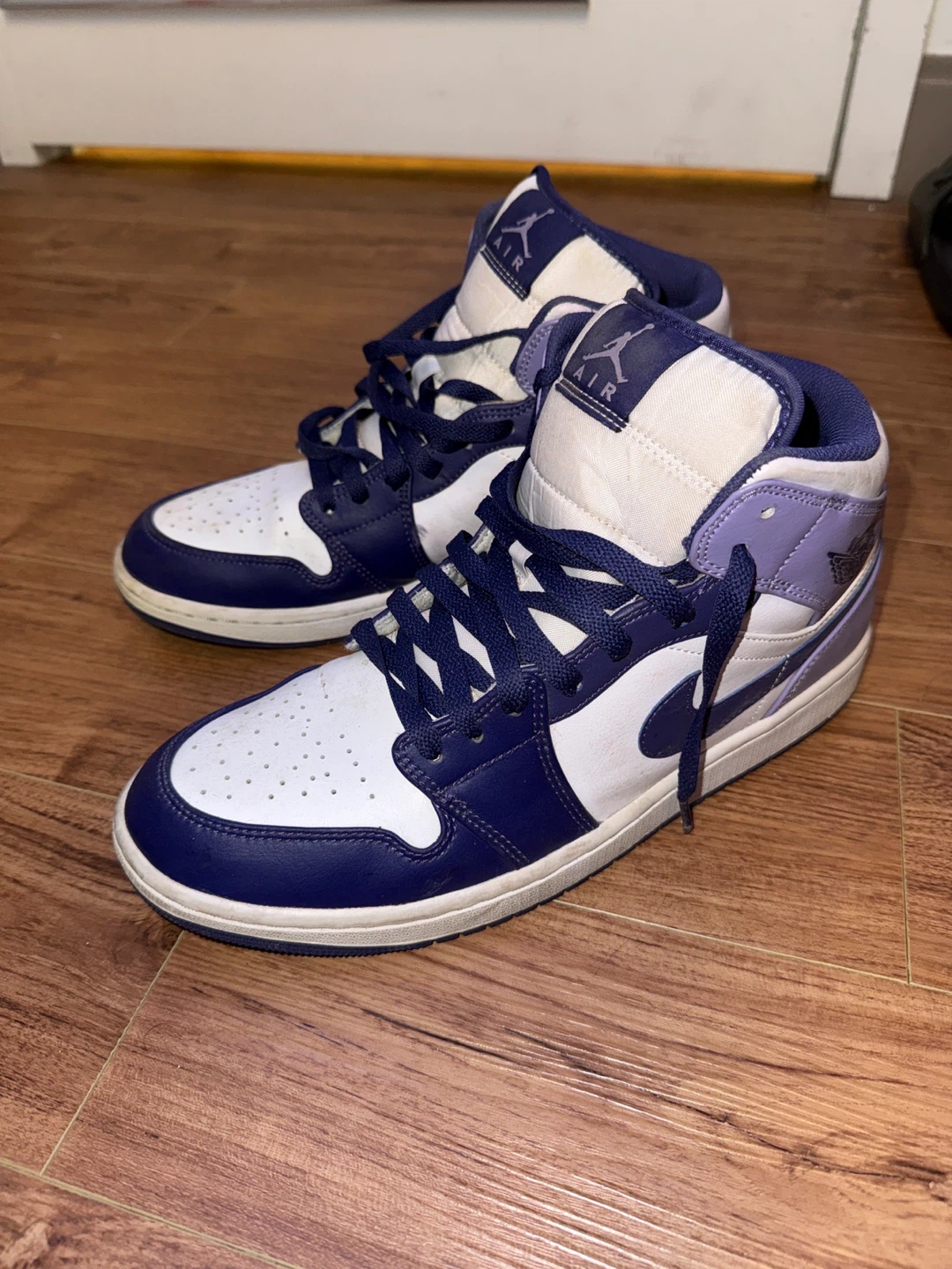 NIKE Air Jordan 1 Mid 'Sky J Purple' - Size US 9.5