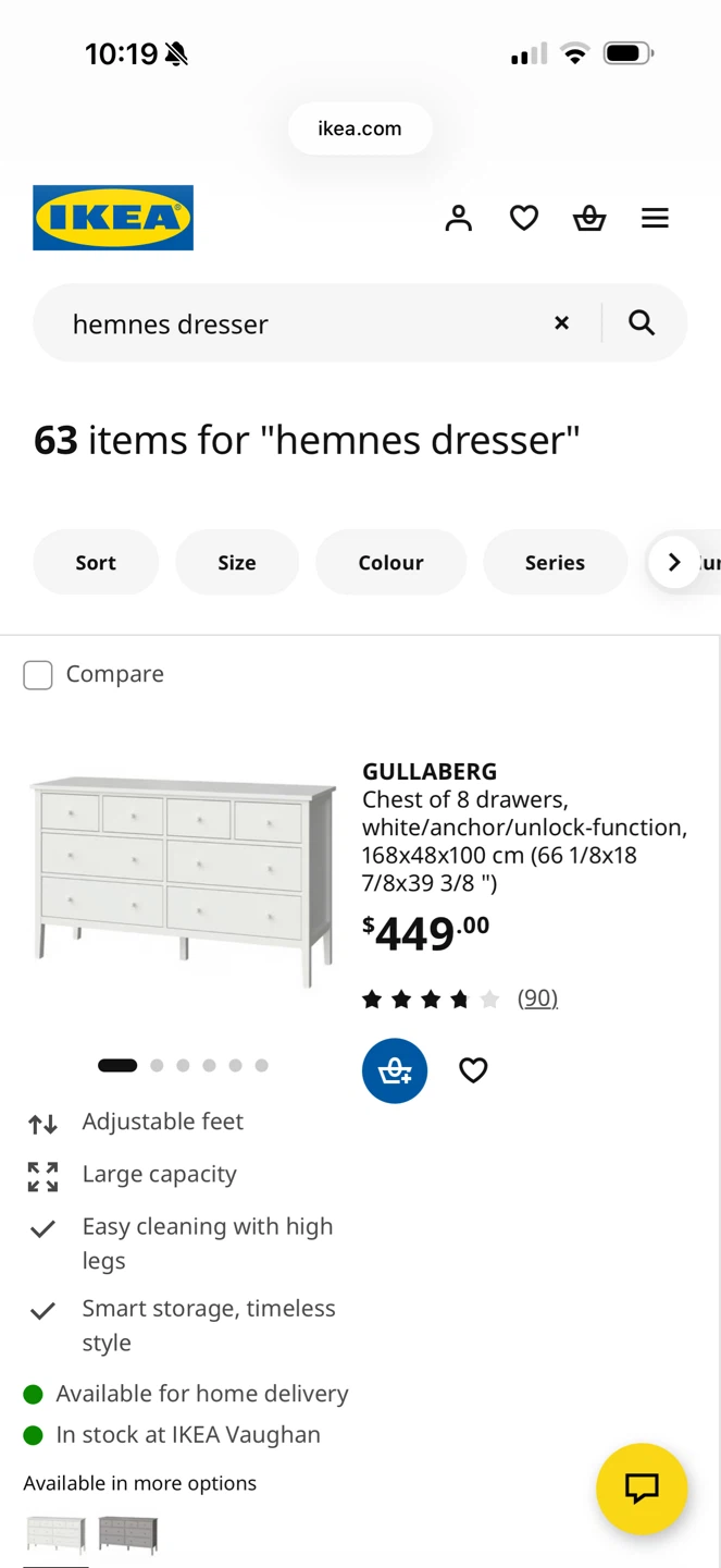 IKEA Hemnes 8-drawer dresser - photo 2