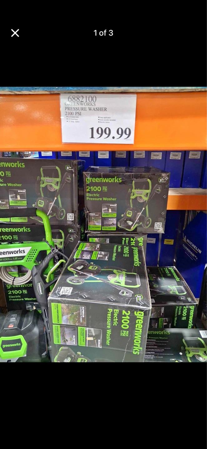 NEW IN BOX Greenworks 2100 PSI Electric Pressure Washer - photo 3