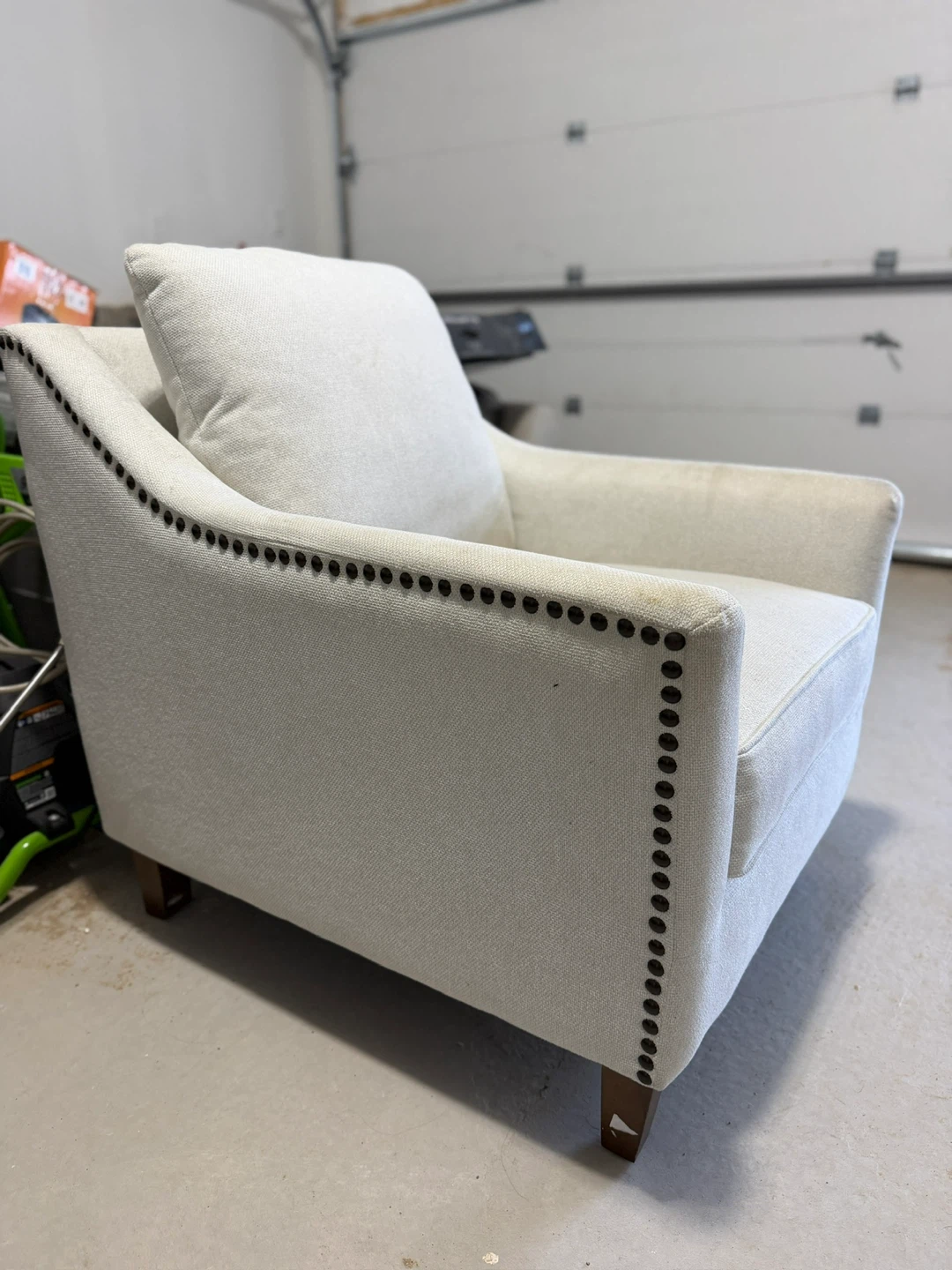 White Premium Accent Chair from Costco - photo 2