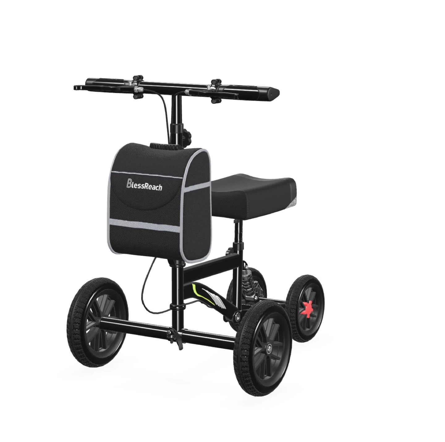 BlessReach Knee Scooter Walker with Bag K150 - photo 3