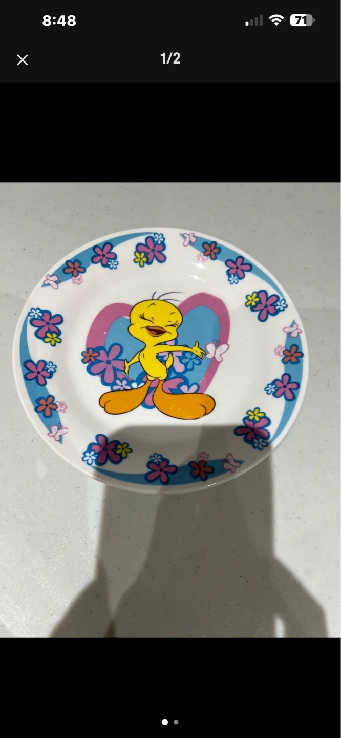Tweety Bird Plate