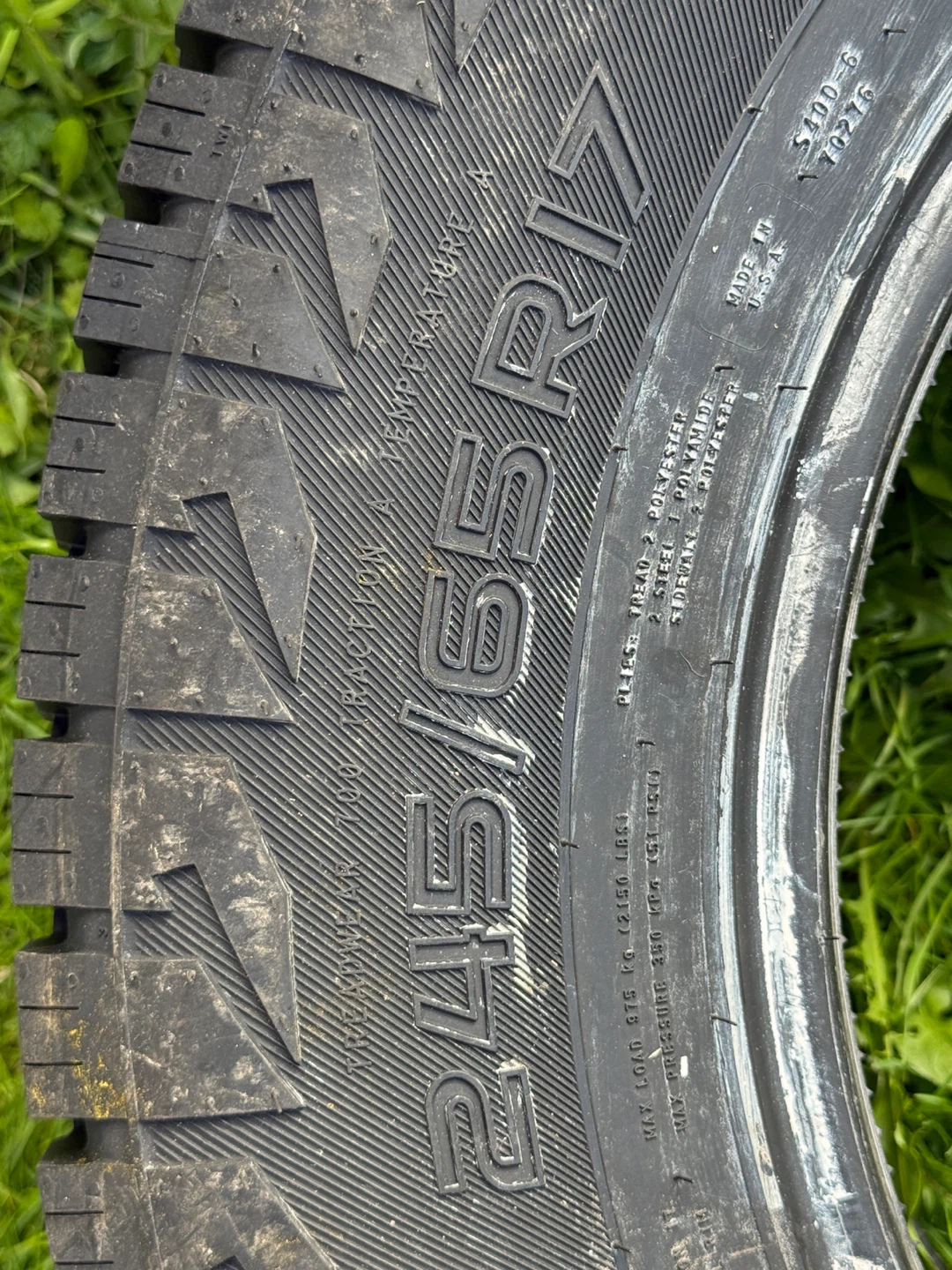 Nokian Outpost All Terrain Tire 245/65R17 - photo 4