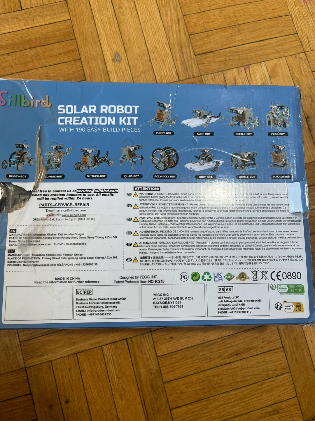 Sillbird Solar Robot Creation Kit - photo 3