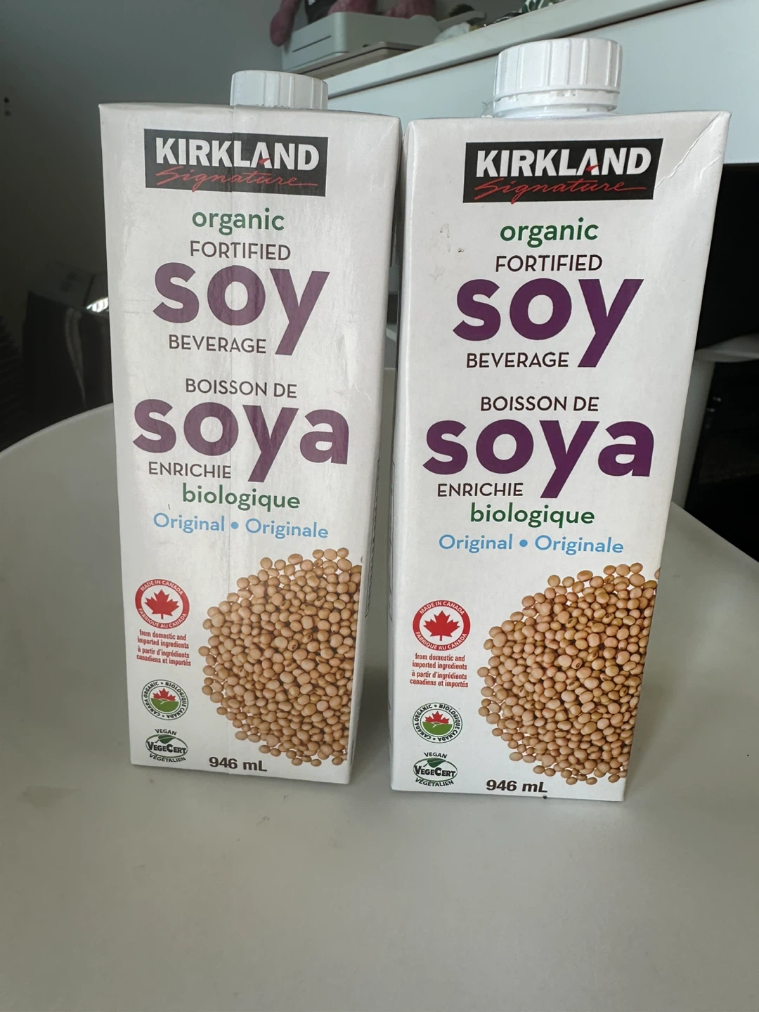 Kirkland Signature Organic Fortified Soy Beverage 946 mL