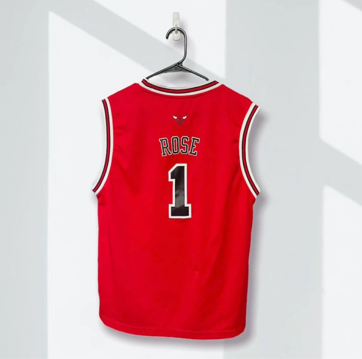 NBA Adidas Chicago Bulls Derrick Rose #1 Basketball Jersey - photo 2