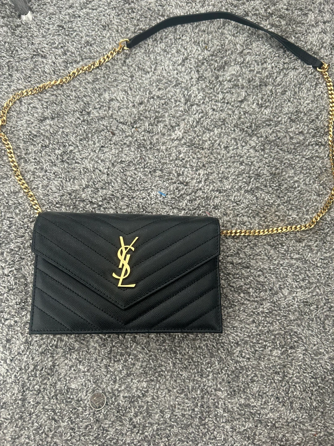 Saint Laurent Wallet on Chain - photo 2