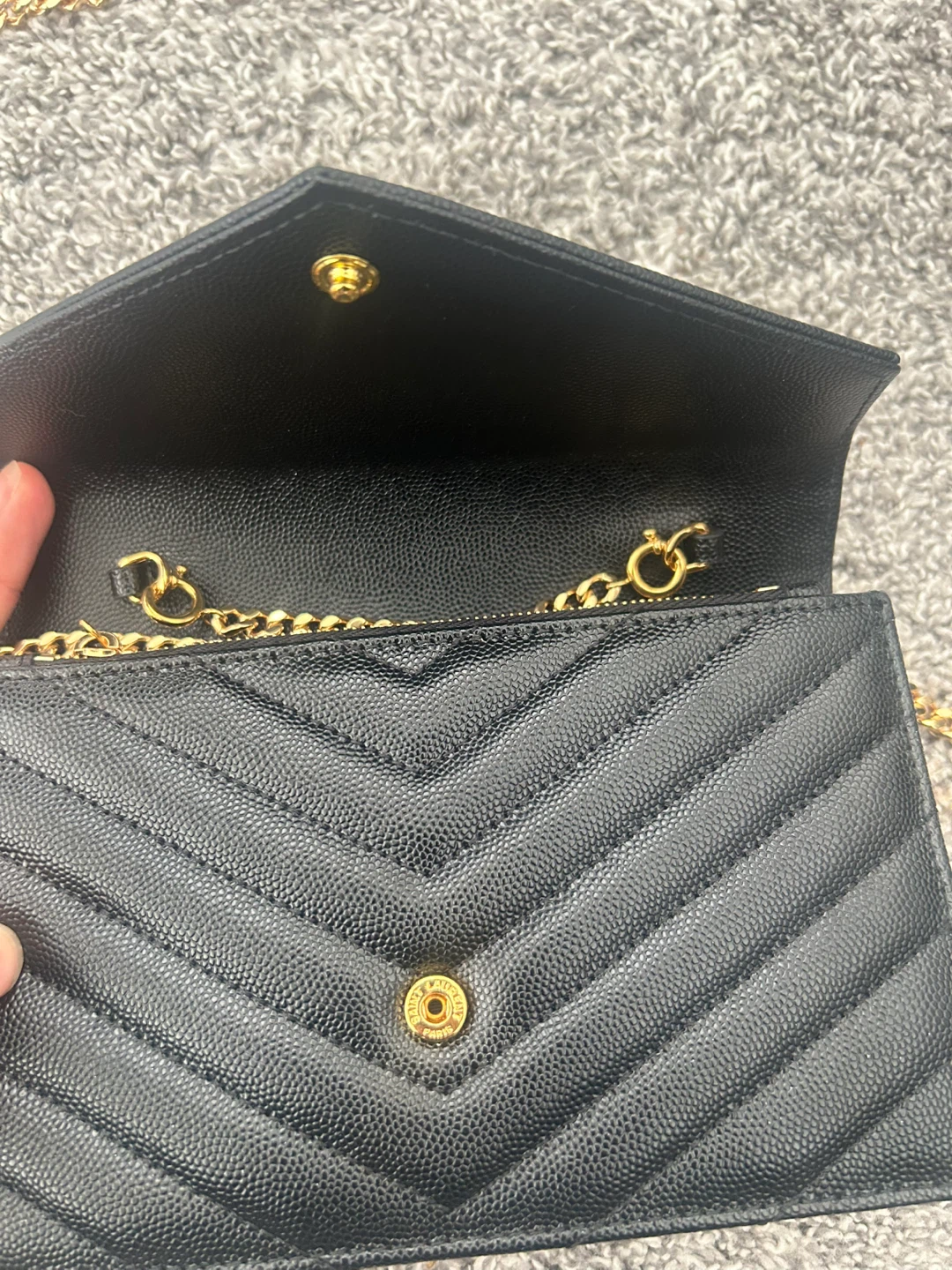Saint Laurent Wallet on Chain - photo 3