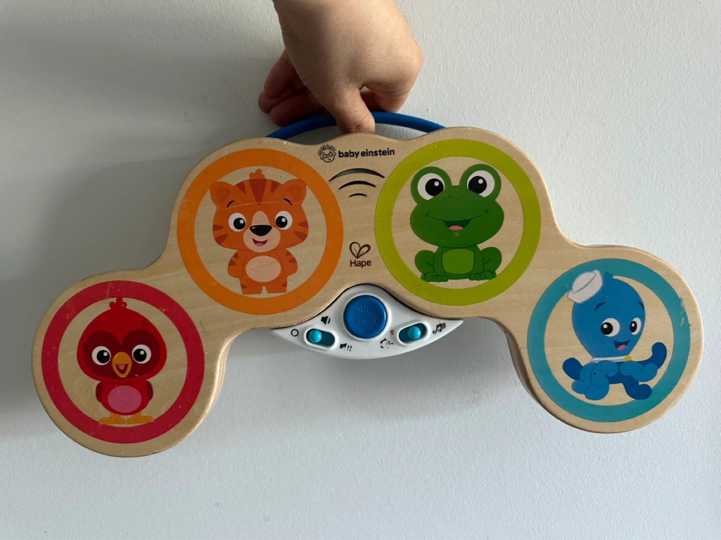 Baby Einstein Hape Wooden Music Drum Toy