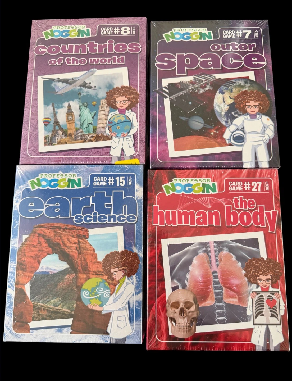 New Professor Noggin Card Games Bundle