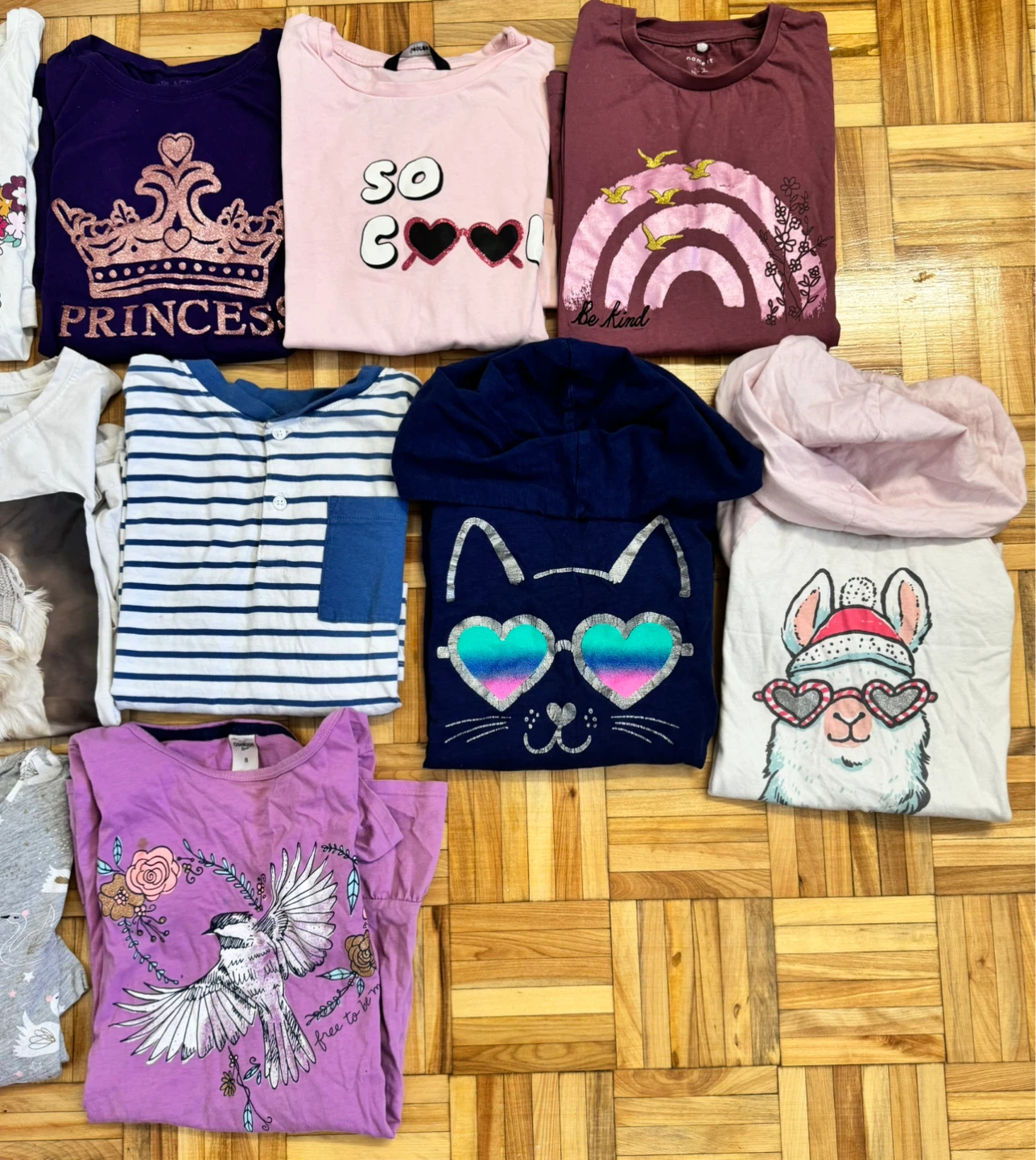 Girls' Tops Bundle; full sleeves; size: 8-12 - photo 3