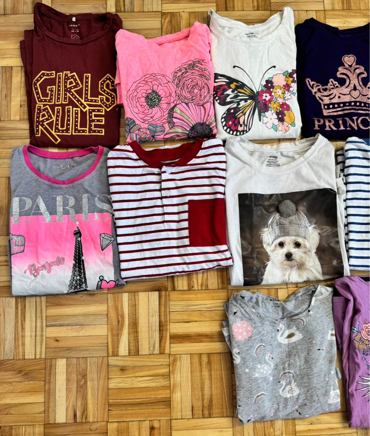 Girls' Tops Bundle; full sleeves; size: 8-12 - photo 4