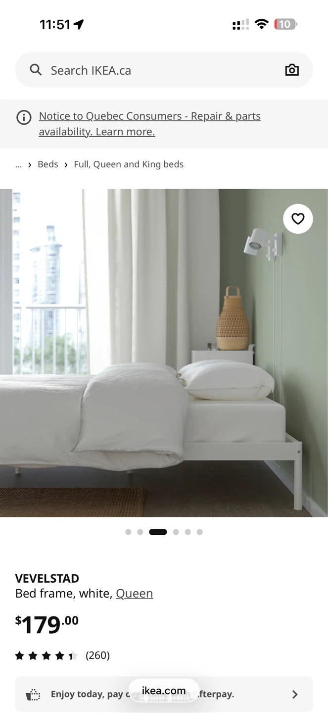 Ikea Queen Bed Frame - photo 3