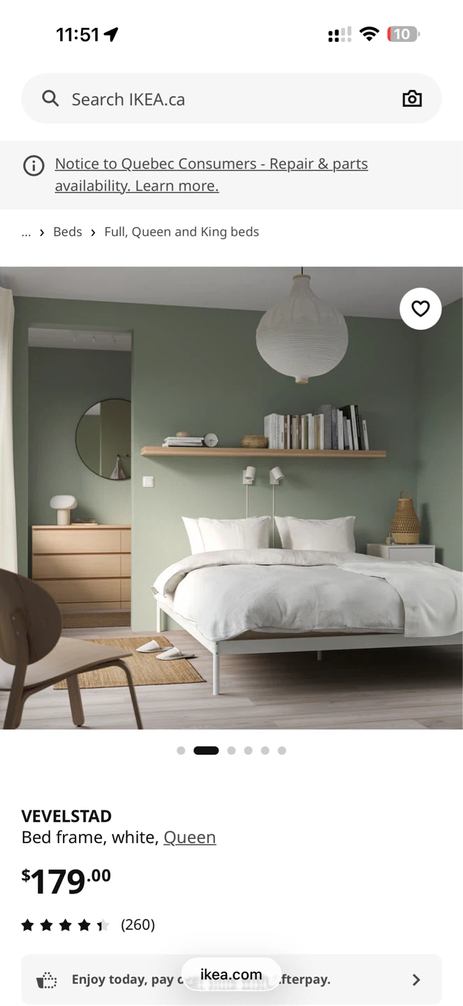 Ikea Queen Bed Frame - photo 2