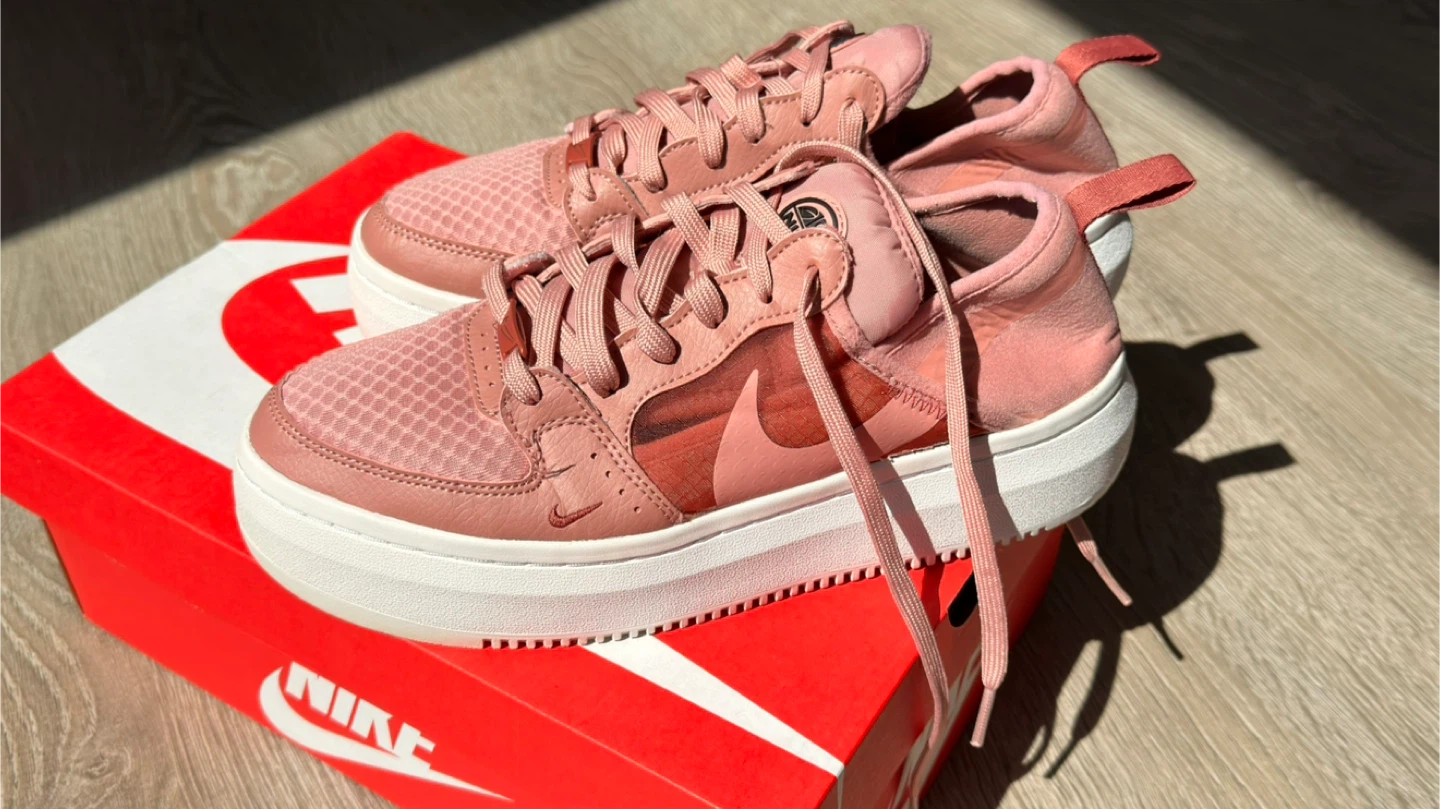 Nike Wmns Court Vision Alta TXT 'Rust Pink' Nike