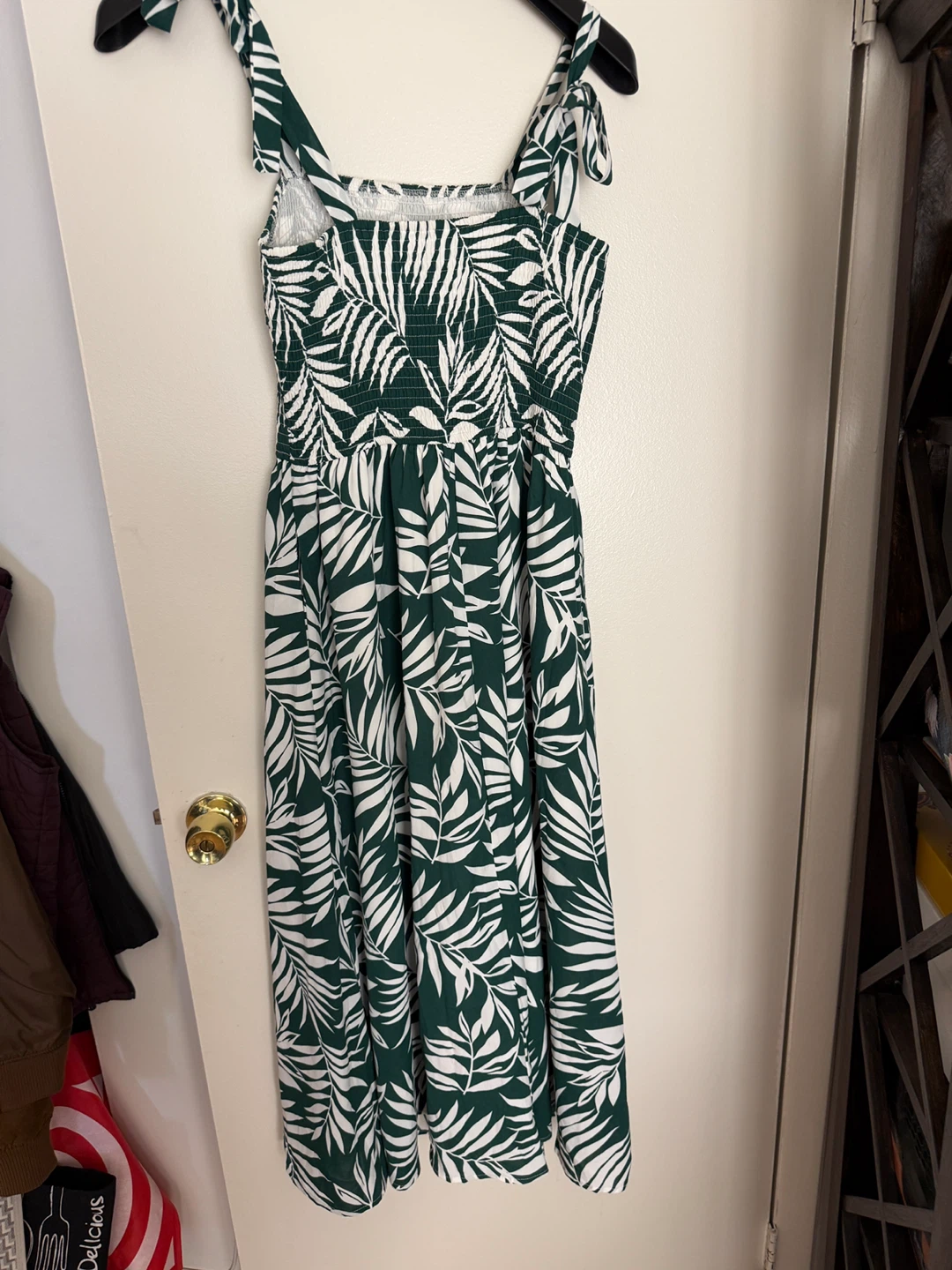 Smocked midi dress - size M - photo 3