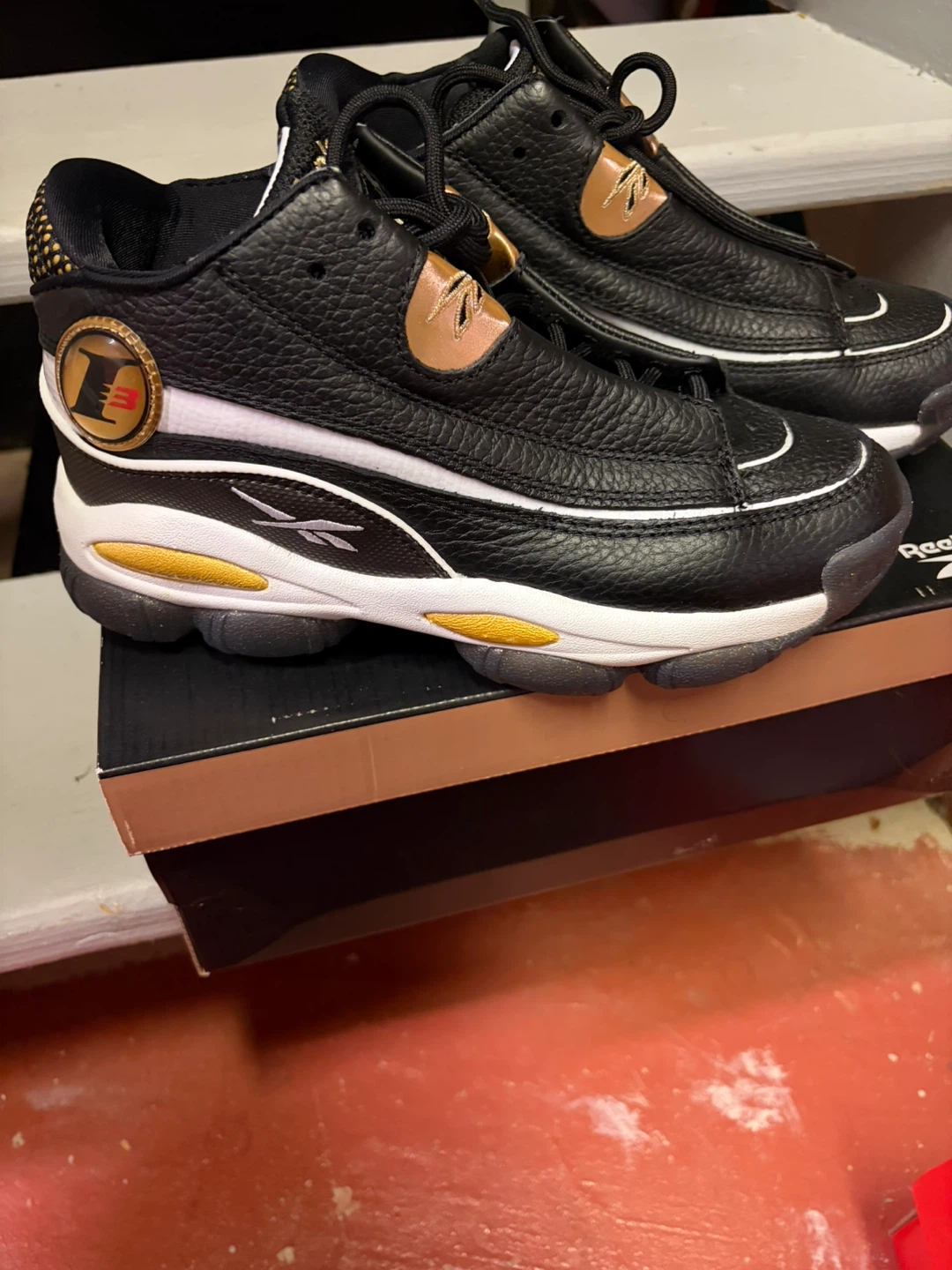 Reebok Iverson Classic Basketball Shoes - photo 3
