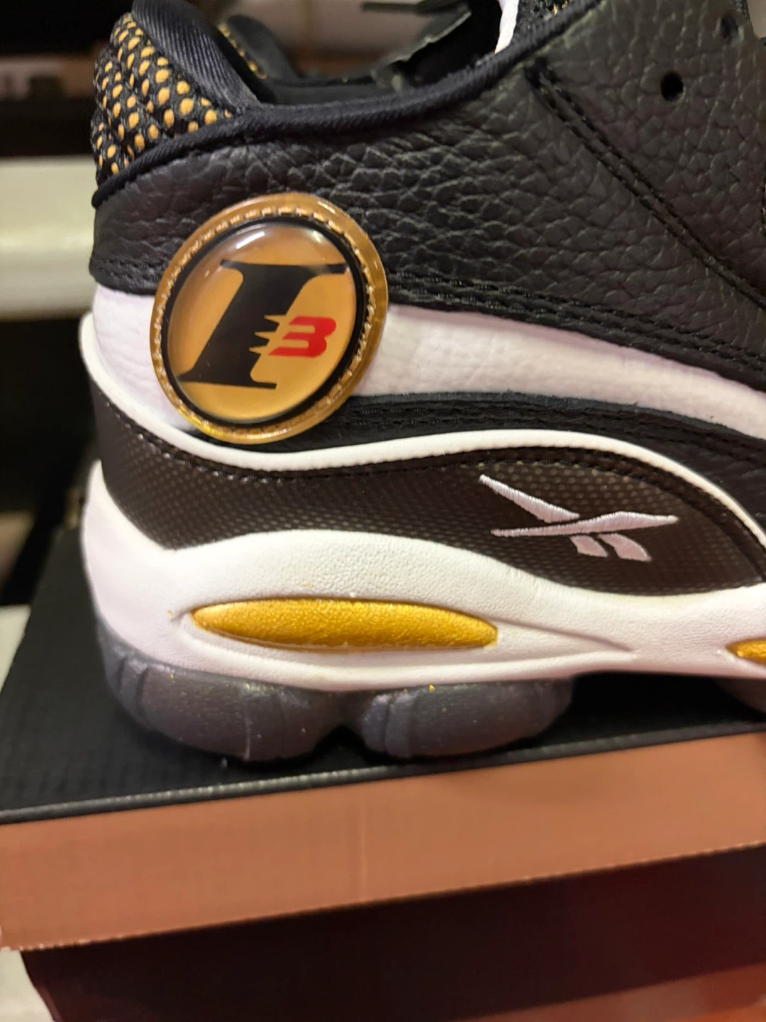 Reebok Iverson Classic Basketball Shoes - photo 4