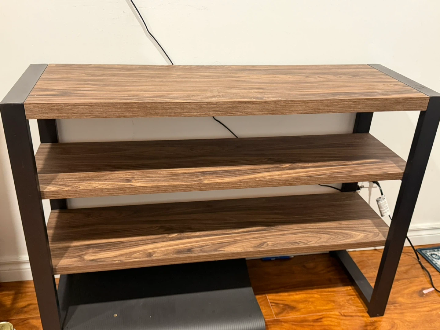 3-Tier Wood Shelf Unit - photo 2