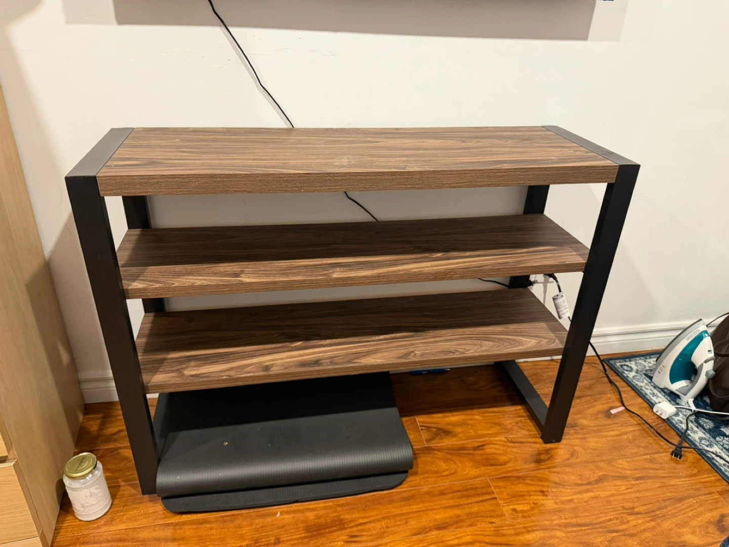 3-Tier Wood Shelf Unit