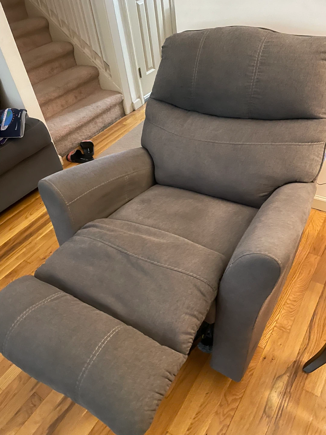 Gray Recliner Chair - photo 2