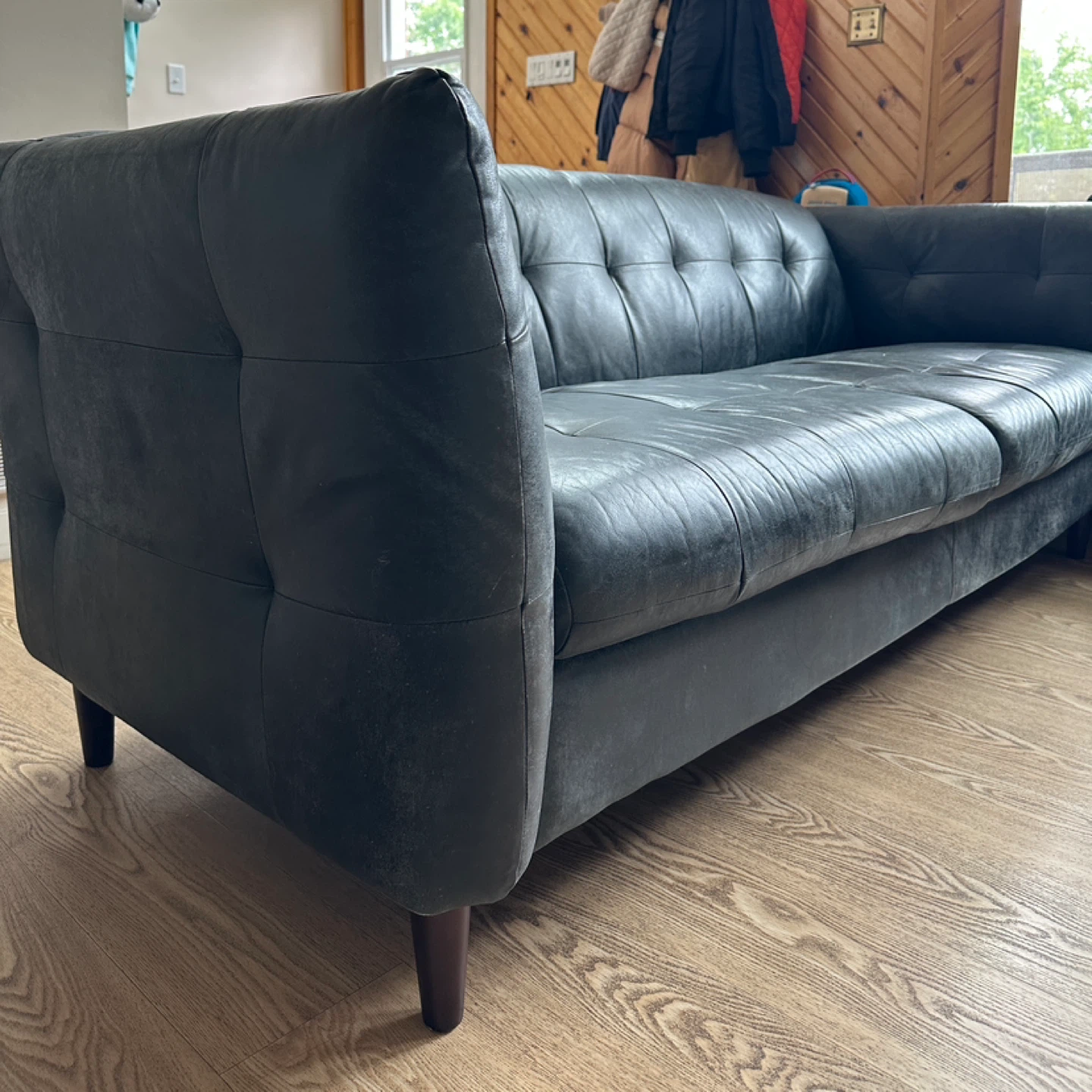 Chateau d'Ax Modern MCM Leather Sofa & Chair Set (CAN DELIVER) - photo 5