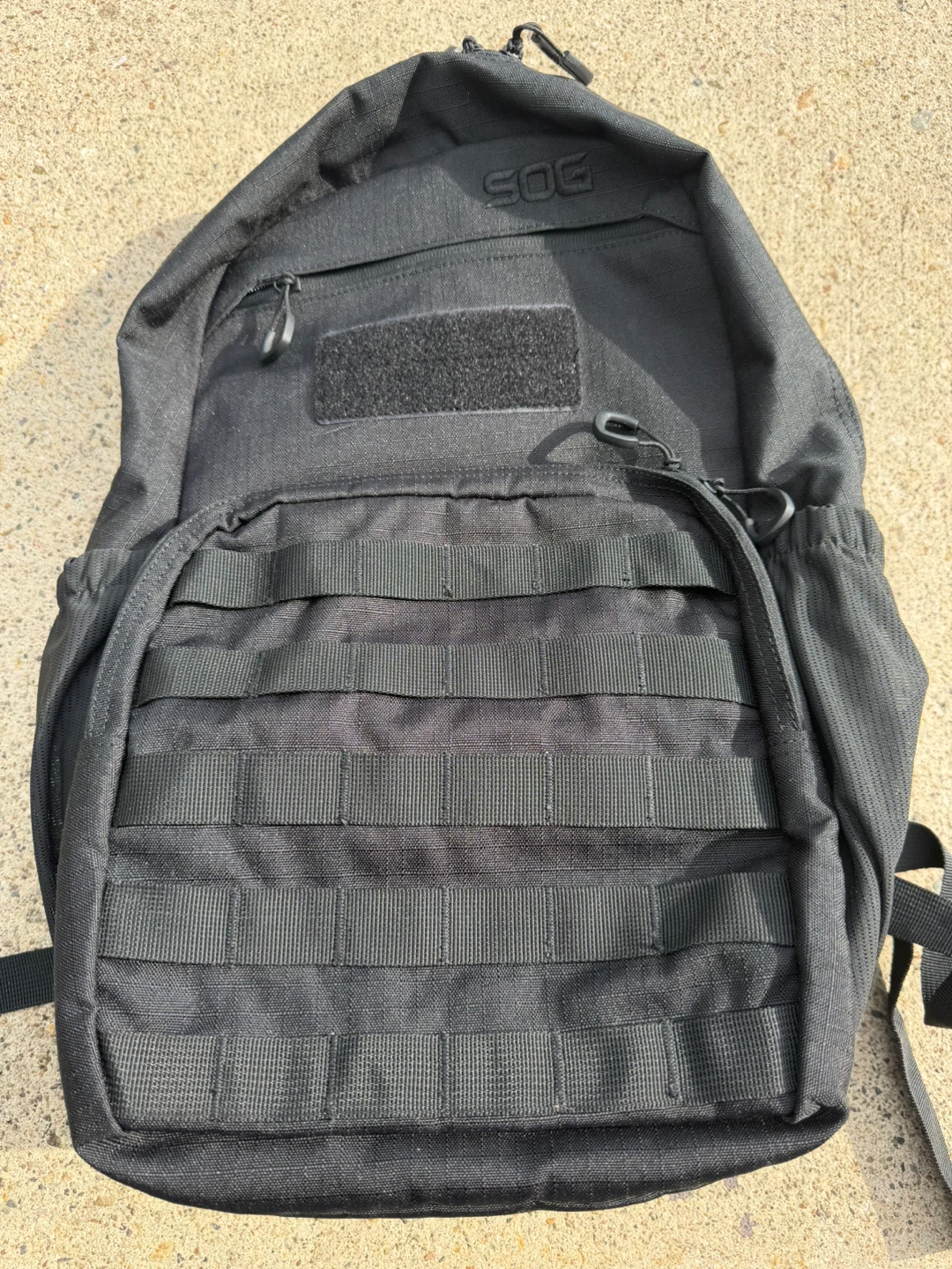 SOG Black Tactical Backpack
