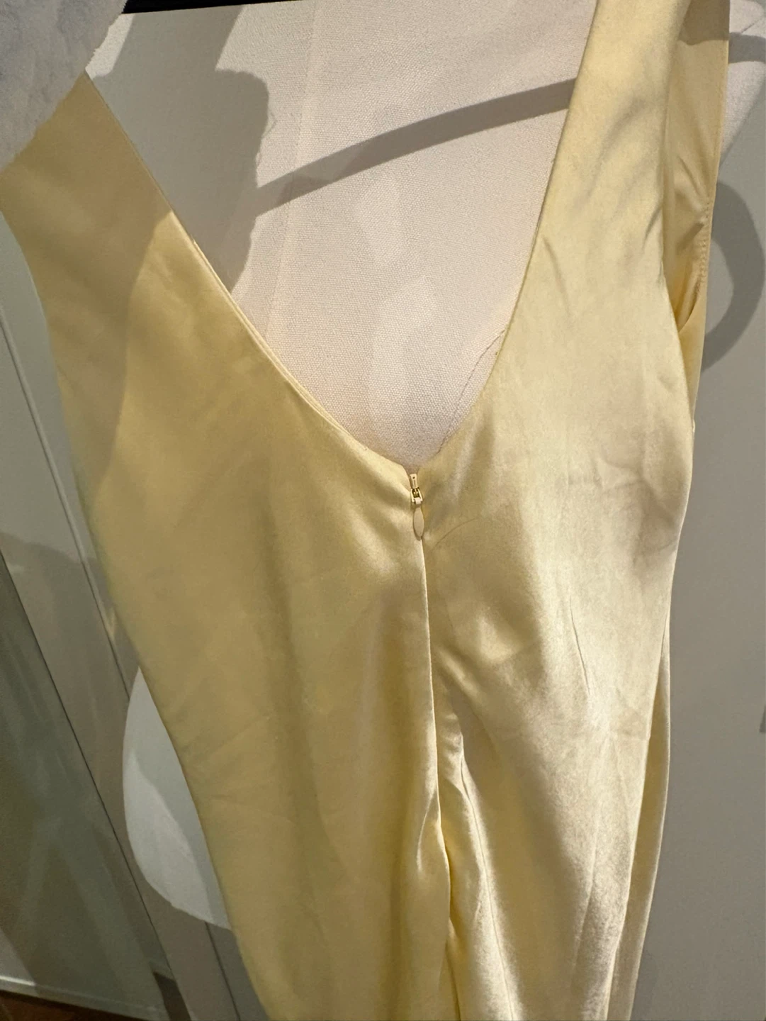 MESHki Yellow Slip Maxi Dress - photo 5