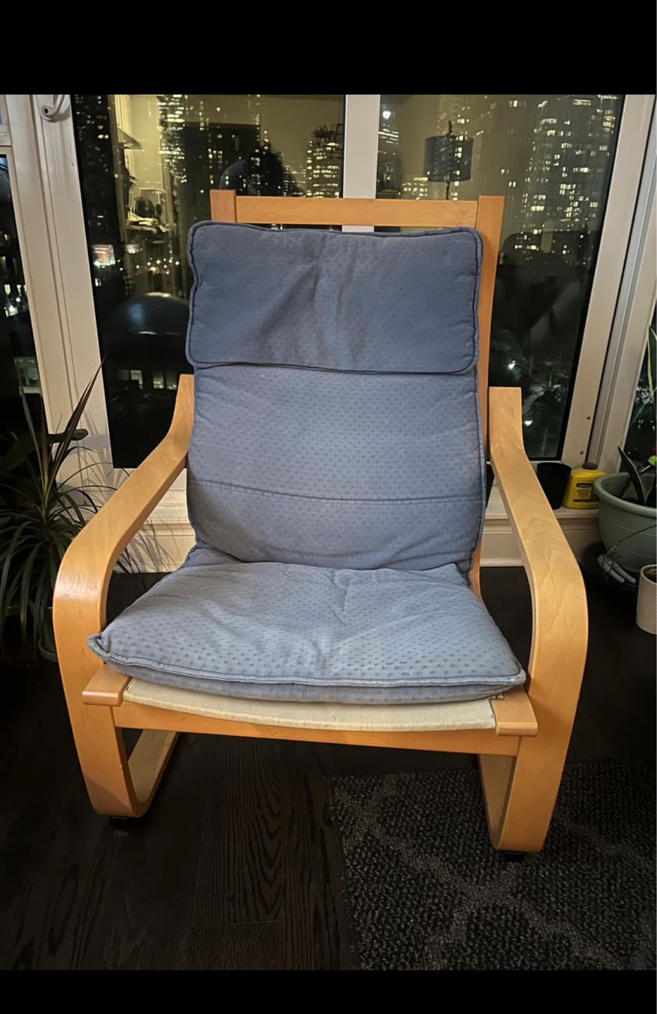 IKEA POÄNG Armchair with Cushion