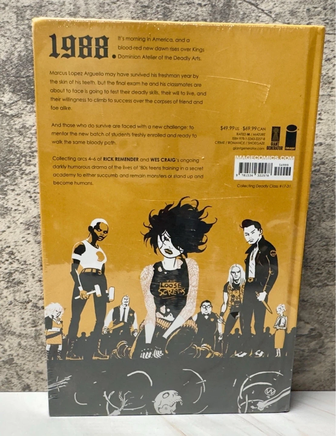 Deadly Class The Funeral Party Deluxe Large Graphic Novel *New - photo 2