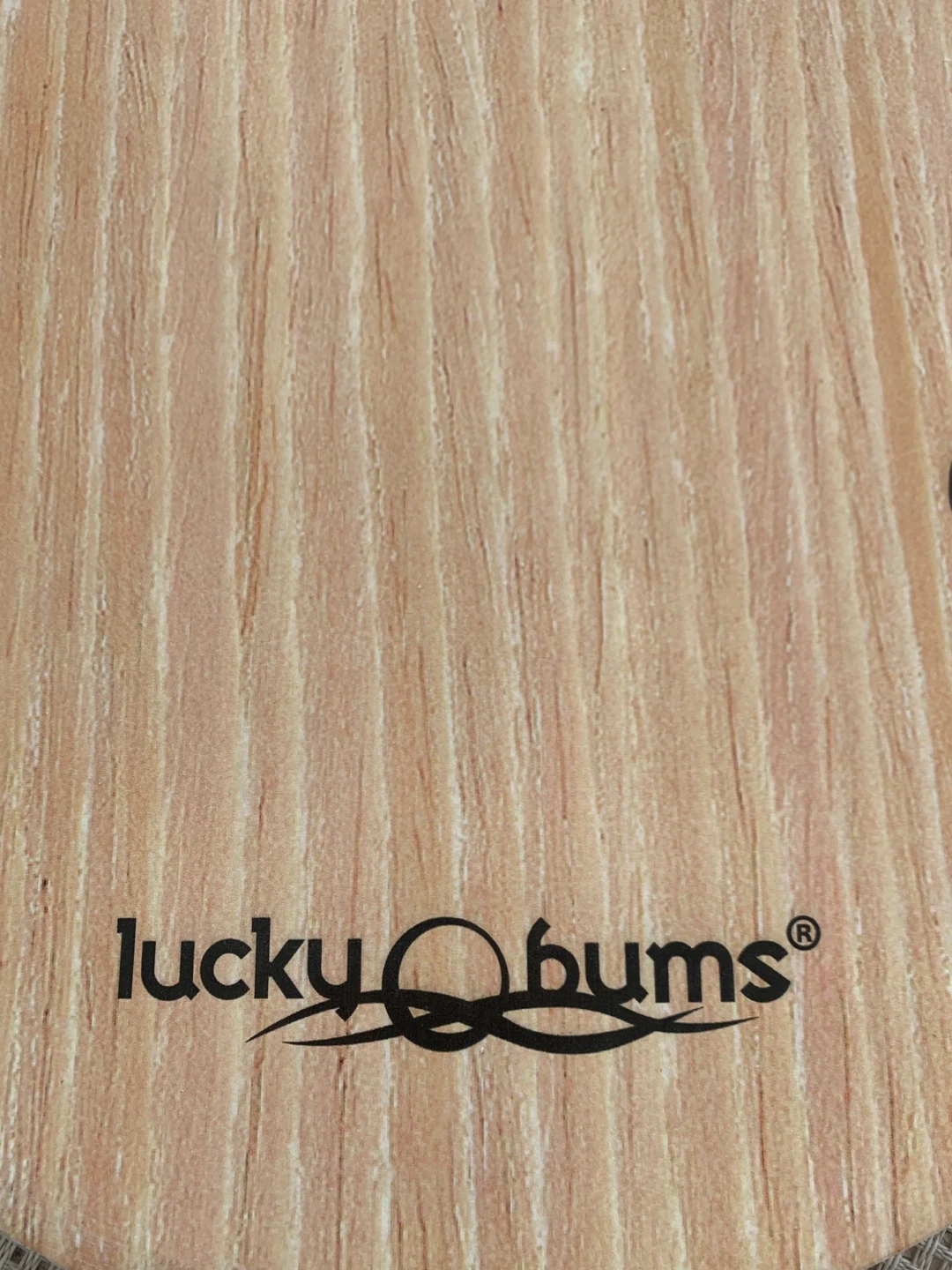 Lucky Bums Wood Skimboard w the Indigenous-inspired eagle design - photo 5