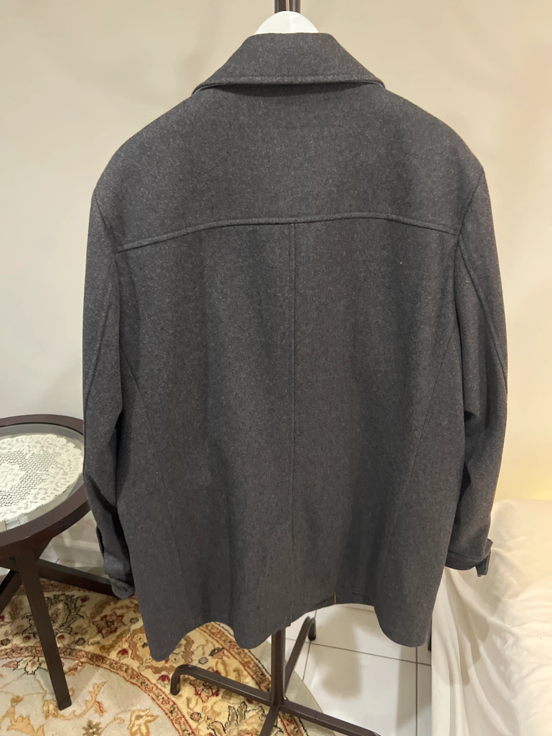 Cole Haan Men's Charcoal Wool Blend Jacket - Size XL - photo 3