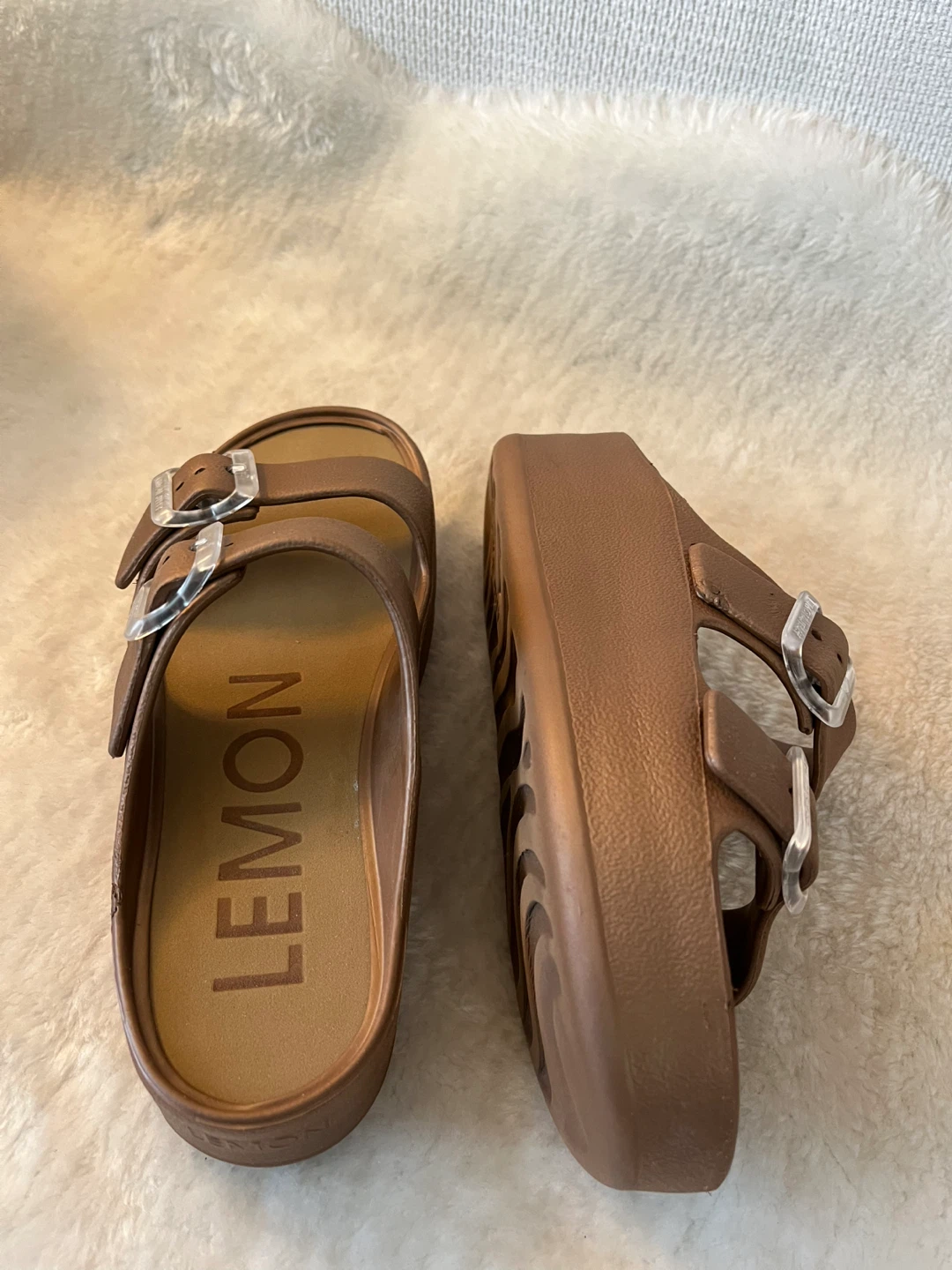 Lemon Jelly Women's Slides Size 36 - photo 5