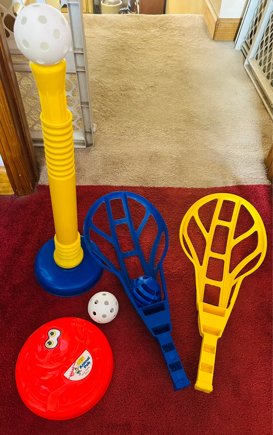 Little Tikes Touch 'n Go Racquet Set with Ball and Frisbee