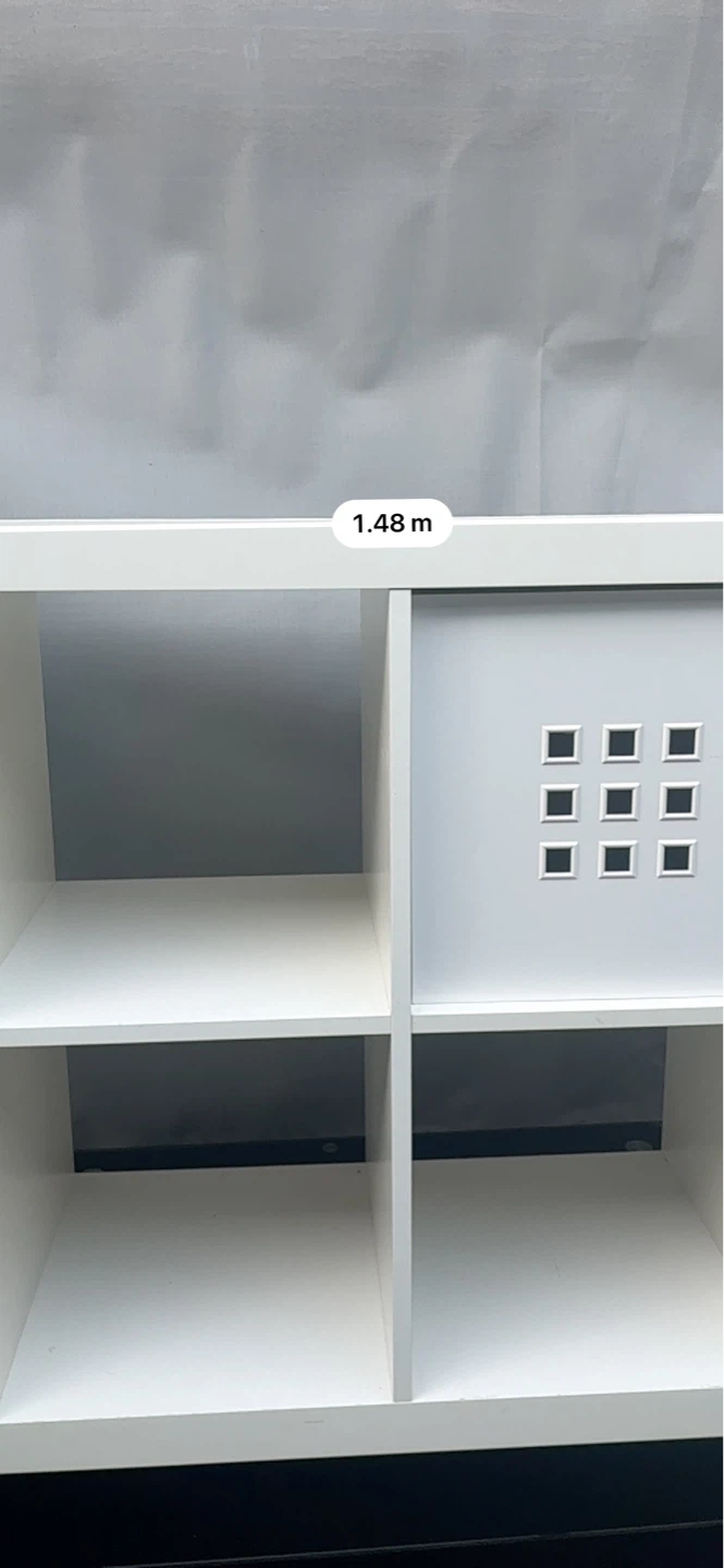 IKEA EXPEDIT Shelf Unit White with 3 boxes - photo 4