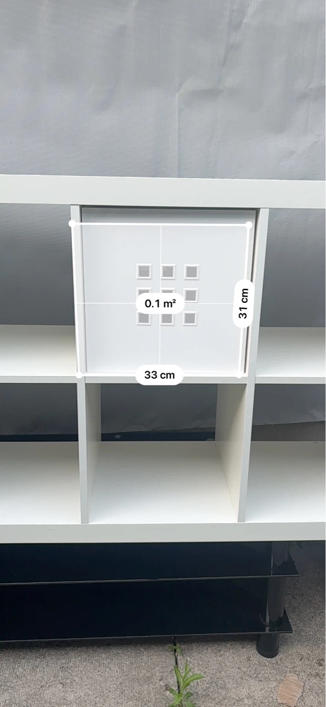 IKEA EXPEDIT Shelf Unit White with 3 boxes - photo 3