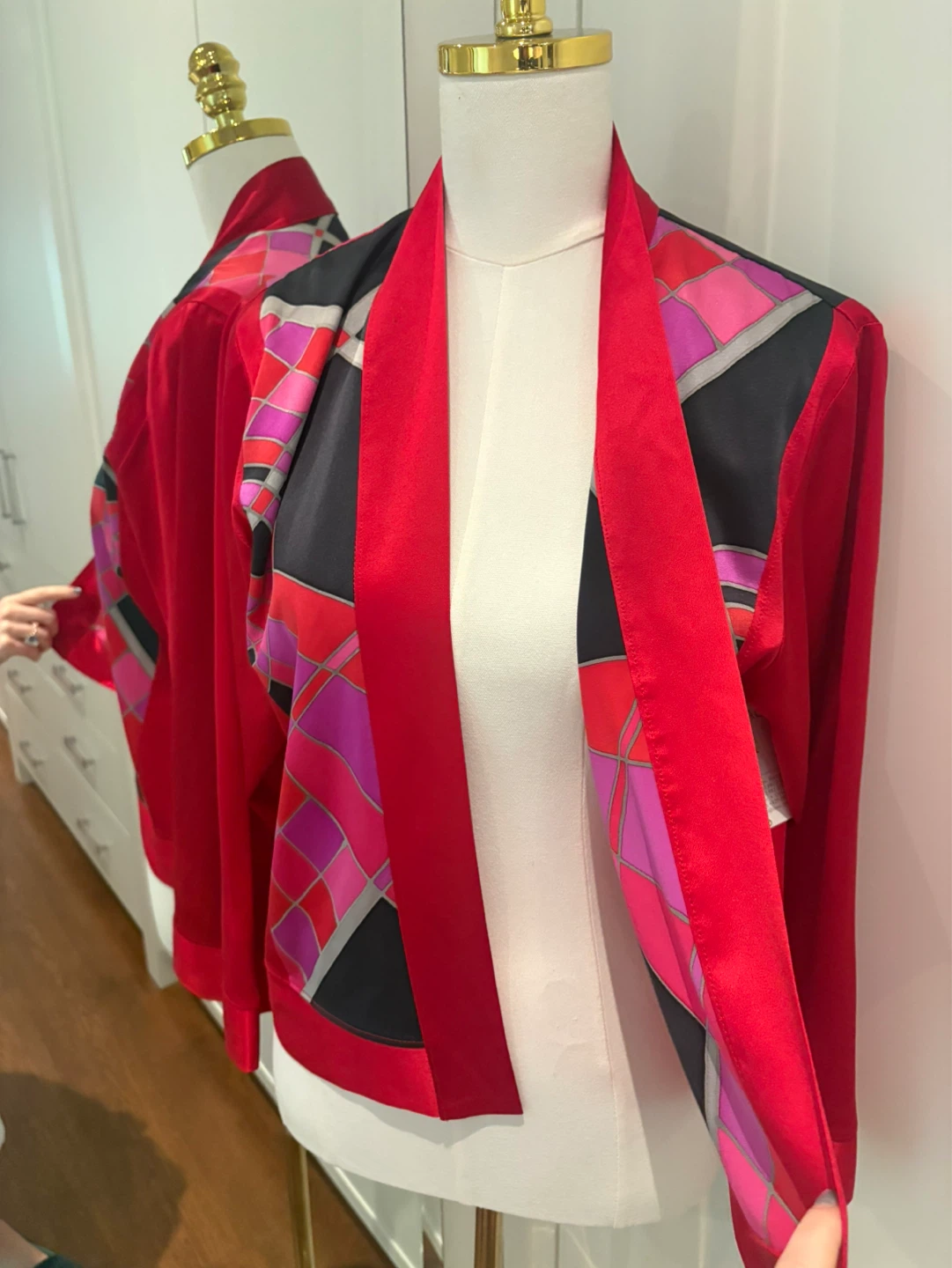 100% Silk Robe - photo 2