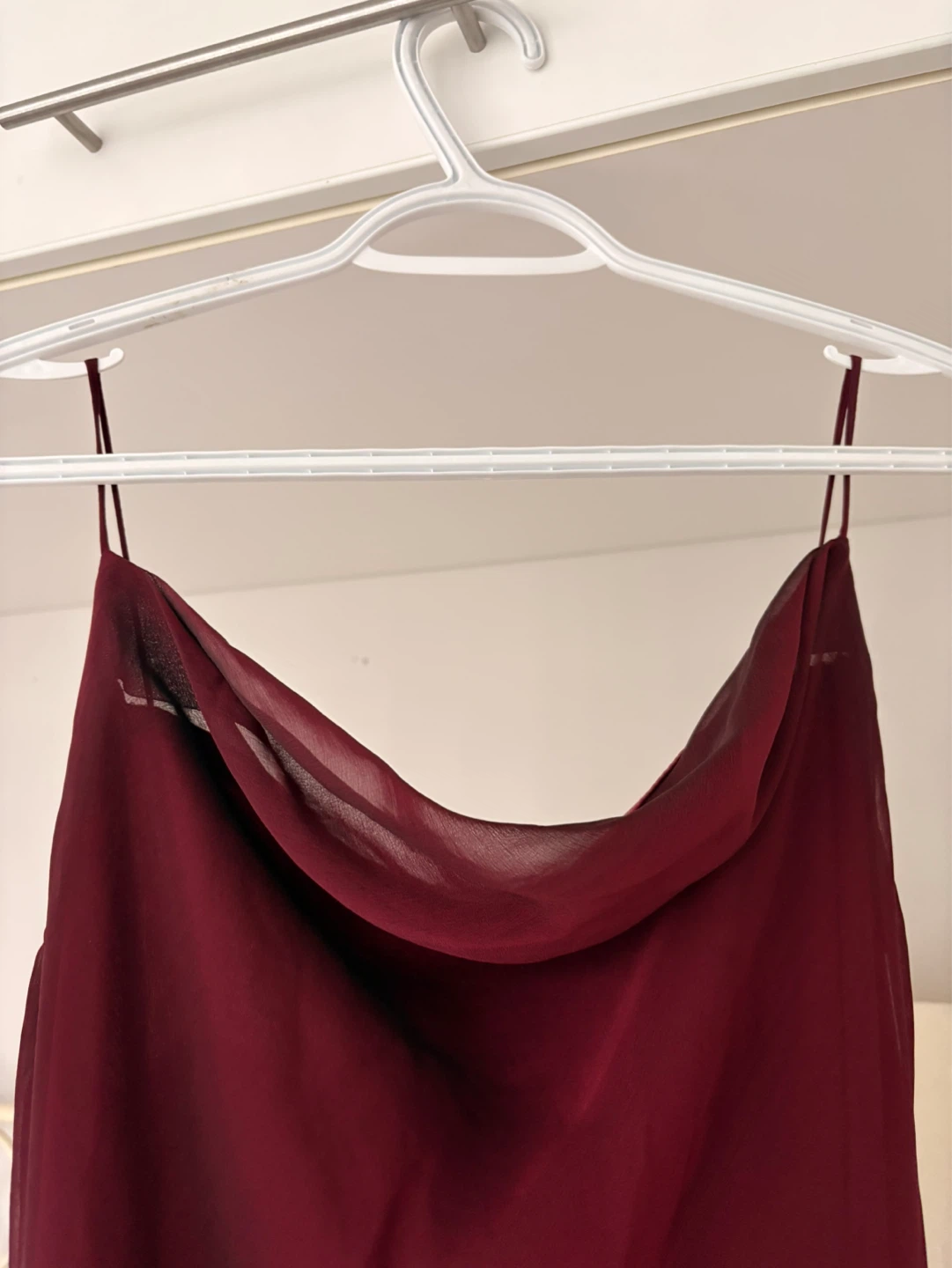 Burgundy Dress