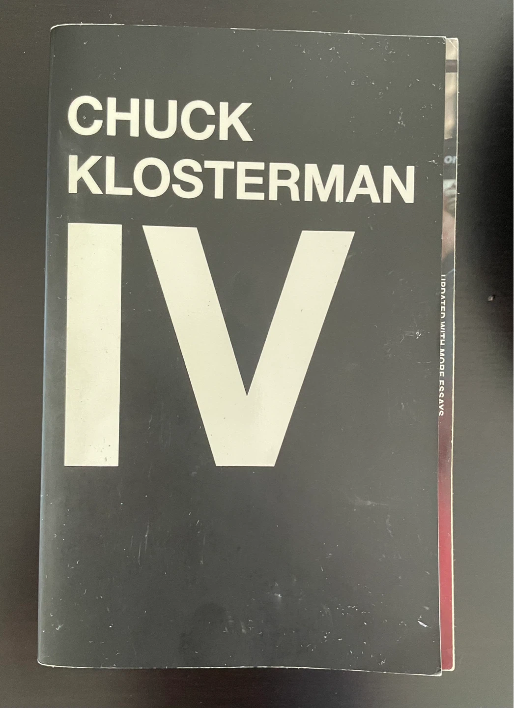 Chuck Klosterman IV Book